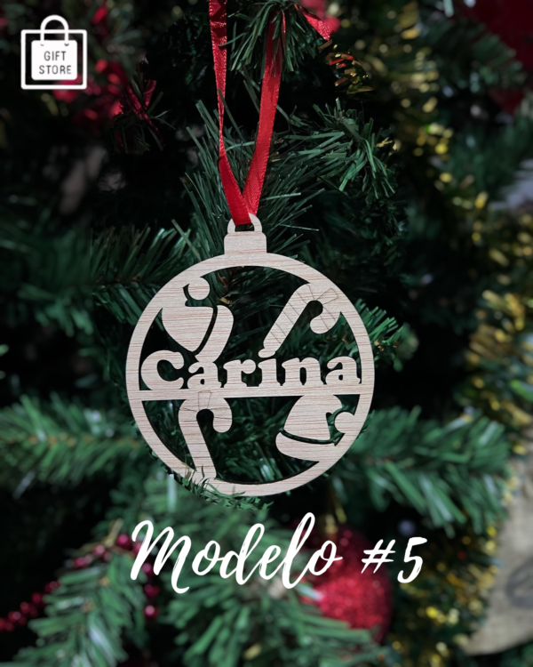 Enfeites de Natal personalizados com Nome - Image 5