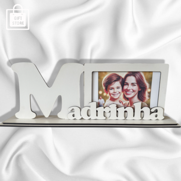 Porta-Foto "Madrinha/Padrinho" – Um Presente Cheio de Amor! 💖📸
