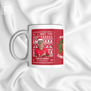 Caneca “Christmas is Siiiiuuu” – Personalizável